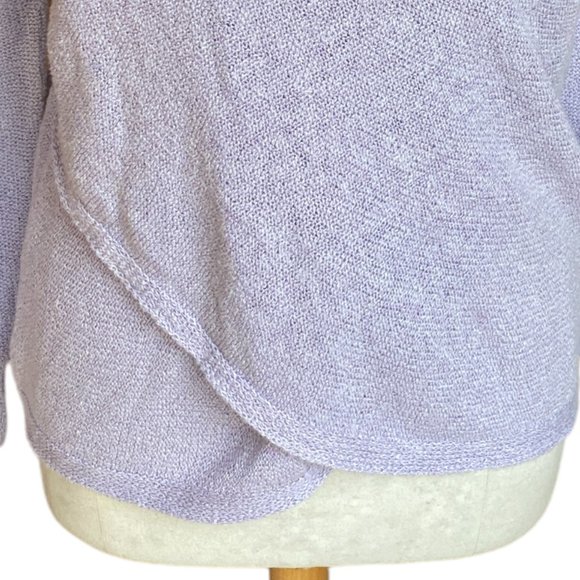 Urban Outfitters Kimchi Blue Ballet Crisscross Faux Wrap Cottagecore Sweater-S - Picture 3 of 11
